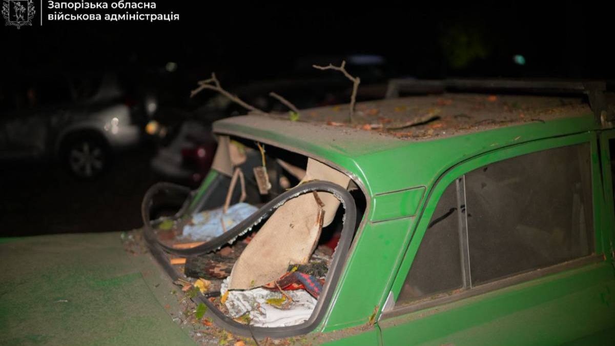Ворожа атака по Запоріжжю: пошкоджено дитсадок і житлові будинки