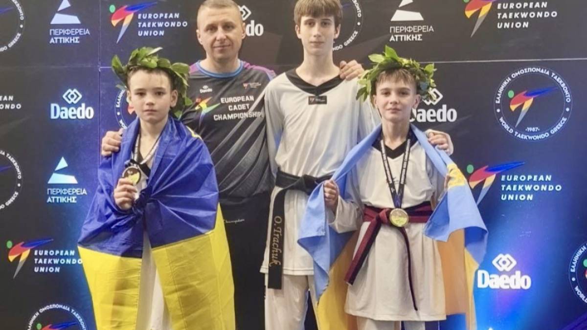 «Це була моя мрія»: запорізькі спортсмени привезли золото і бронзу чемпіонату Європи з тхеквондо