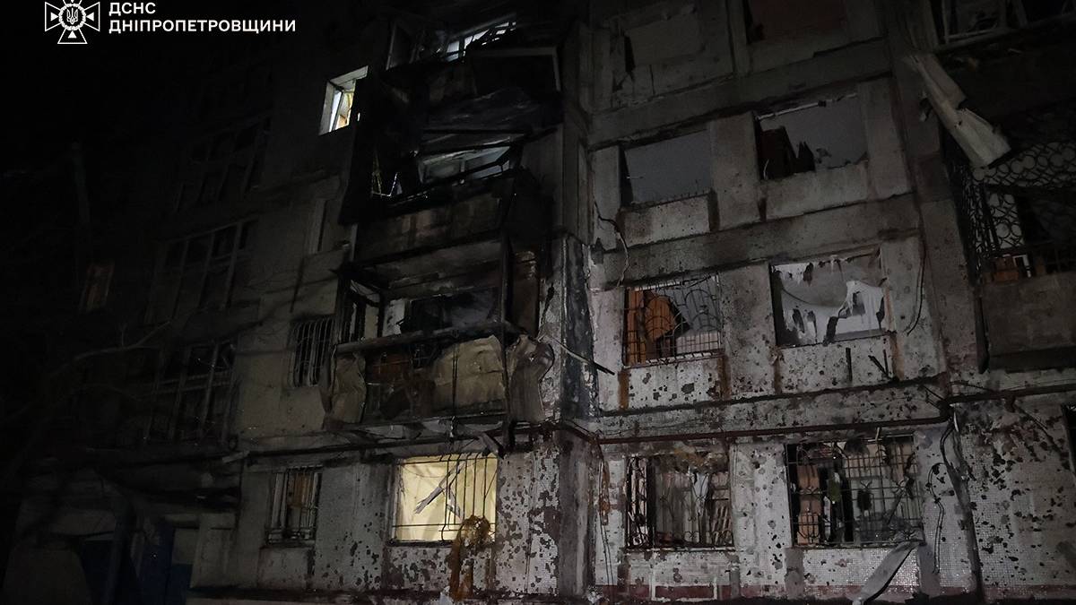 У Дніпрі зросла кількість поранених після нічної атаки