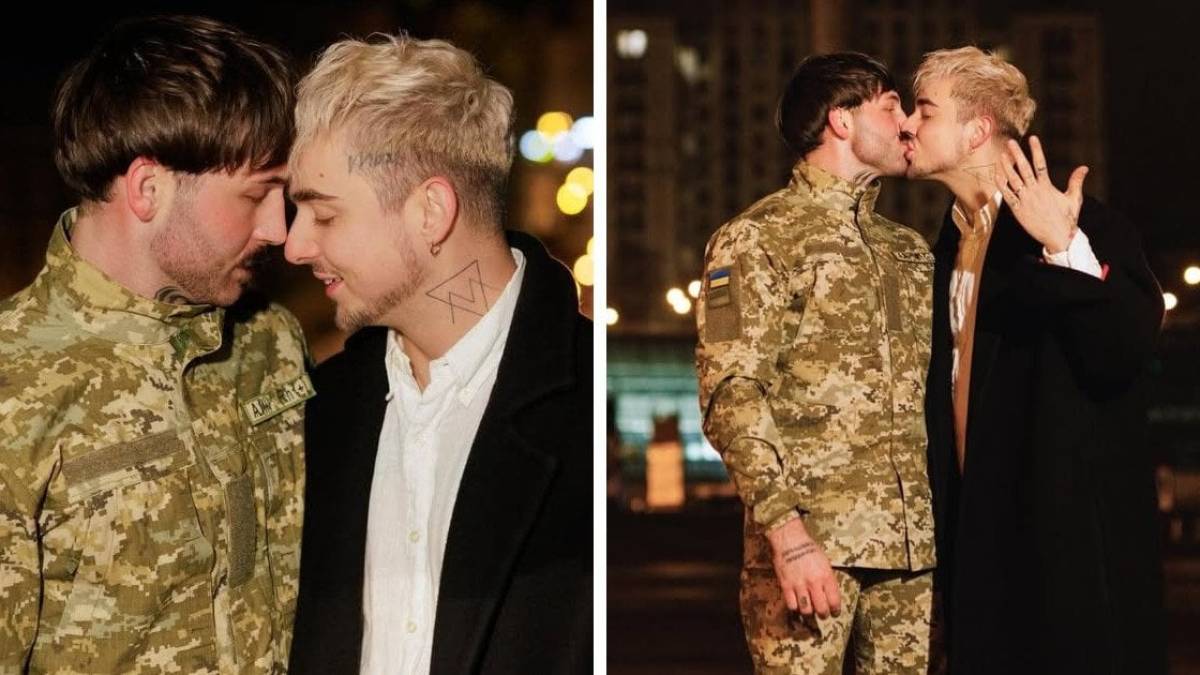 Відомий український співак заручився з військовим (фото)