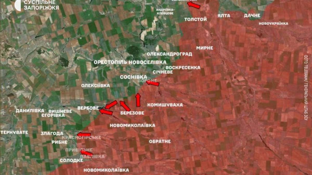 На Гуляйпільському напрямку українські оборонці відбили 17 атак