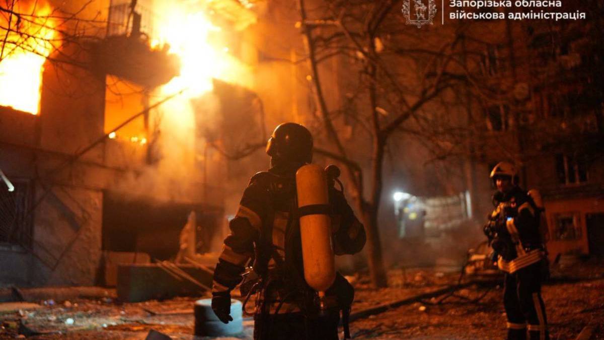Нічна атака рф на Запоріжжя: кількість поранених зросла