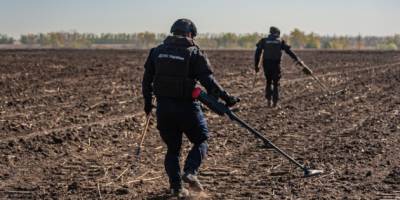 В Україні вперше оплатили витрати фермеру, який розмінував ділянку власним коштом