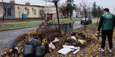 Стихійне сміттєзвалище зафіксовано у Заводському районі Запоріжжя