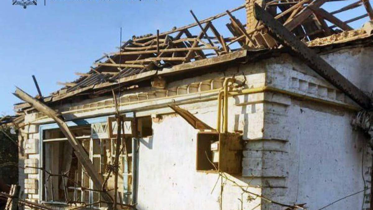 590 ударів по 22 населених пунктах Запорізької області