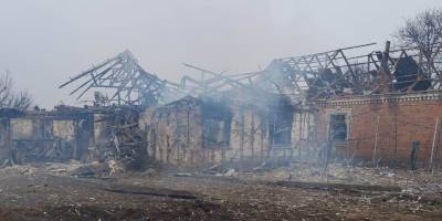Внаслідок ворожих обстрілів сталася пожежа у Пологівському районі