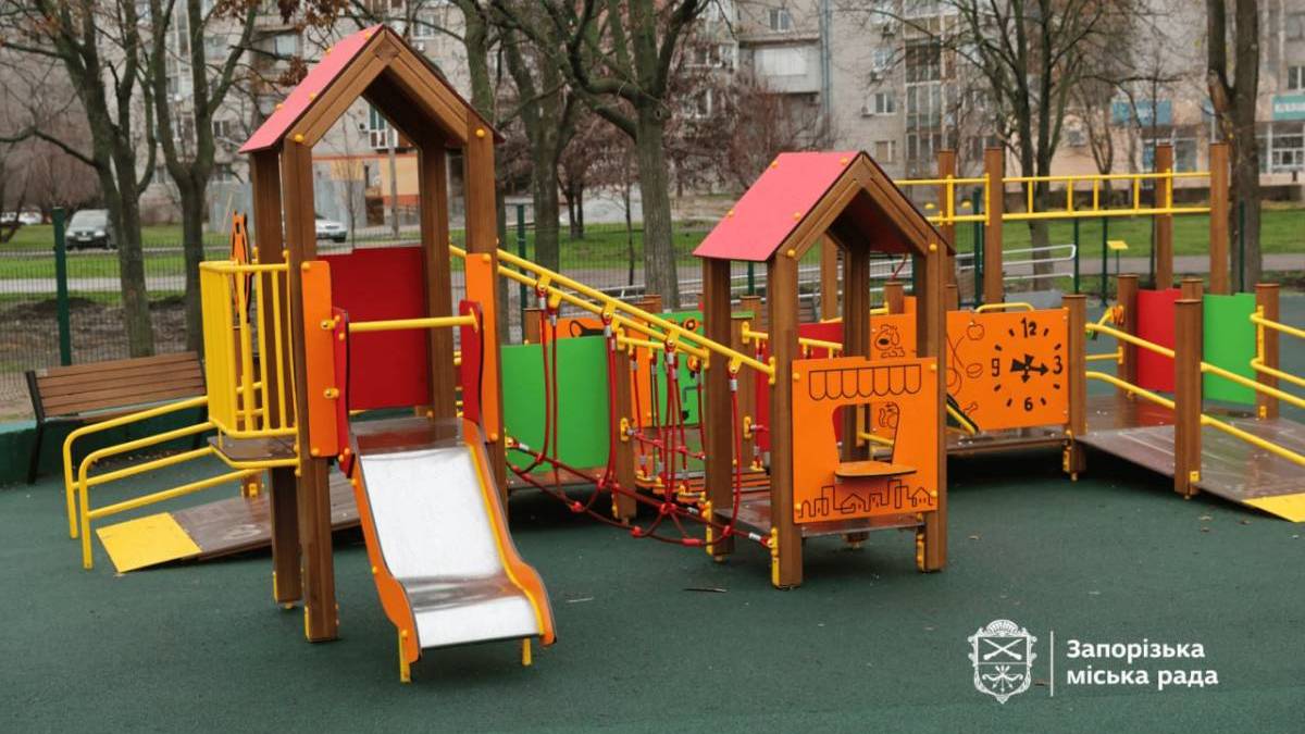 Оновлення центрального парку Хортицького району