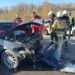 Рятувальники деблокували потерпілого з понівеченої автівки внаслідок ДТП