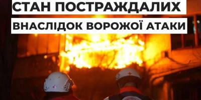 У лікарнях області знаходяться 24 поранені внаслідок ворожих атак — 5 людей у тяжкому стані
