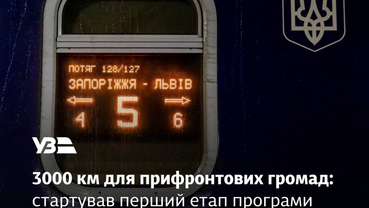 Стартує перший етап програми «3000 км Україною» — 3000 км для прифронтових громад