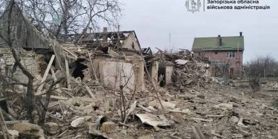 Наслідки удару армії рф по Вільнянську Запорізької області