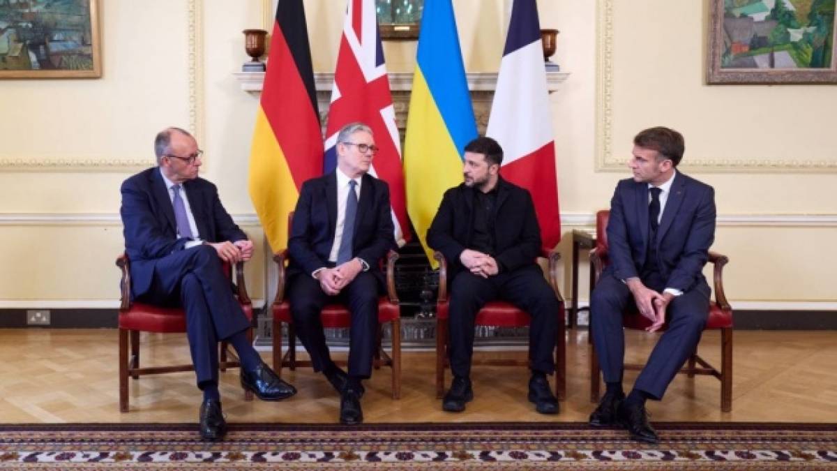 Зеленський, Стармер, Макрон і Мерц обговорили гарантії безпеки для України