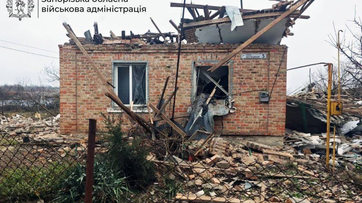 16 людей поранено через ворожі атаки по Запоріжжю та Вільнянську