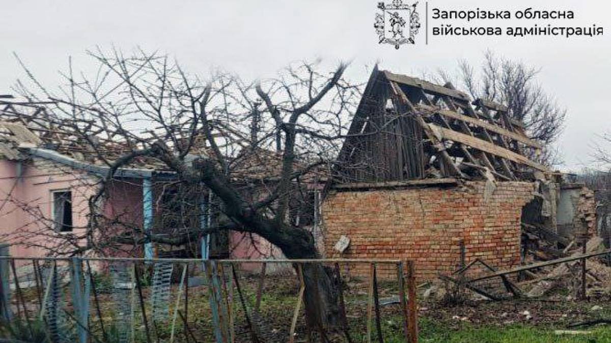 590 ударів по 15 населених пунктах Запорізької області