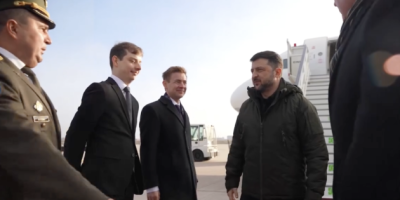 Зеленський прибув до Берліна на зустріч з американською переговорною командою