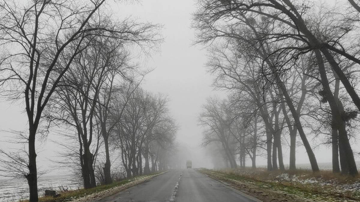 Сьогодні  в Україні буде хмарно з туманами, вдень до +9°