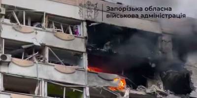 Ворог завдав три удари по Запоріжжю та Запорізькому району