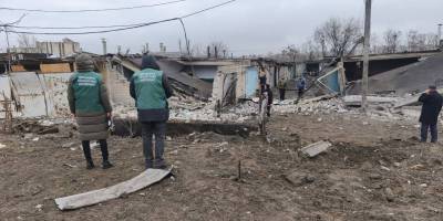 Запоріжжі проведено обстеження після ворожого удару