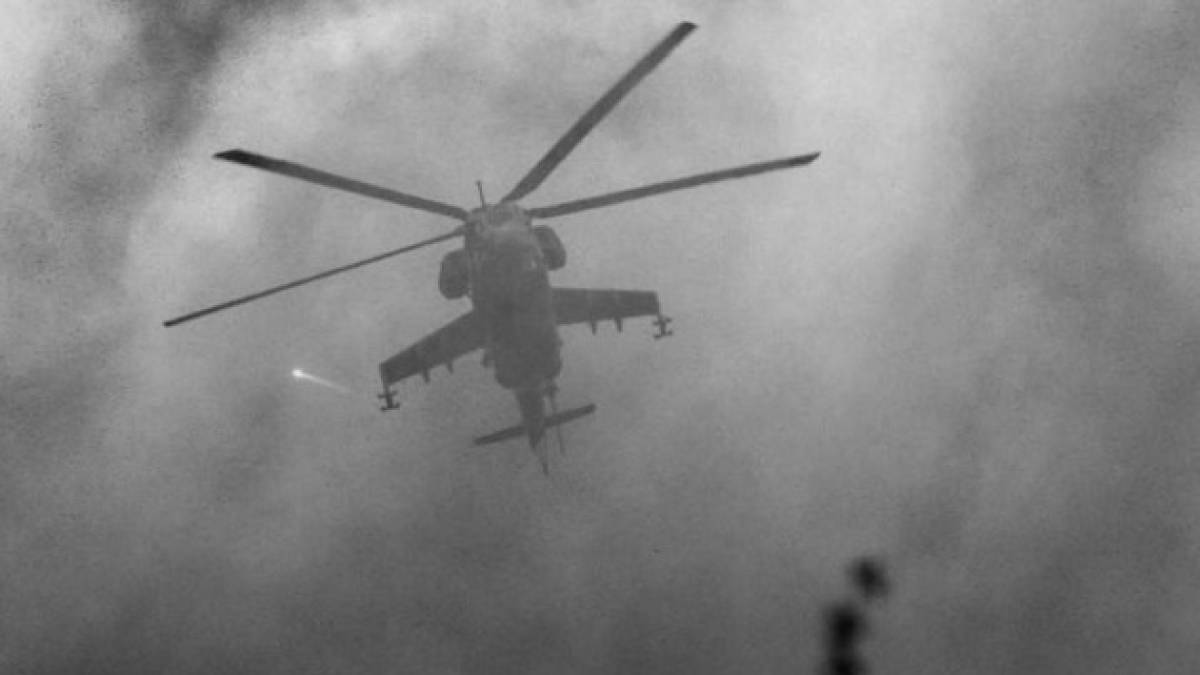 Під час виконання бойового завдання загинув екіпаж українського вертольота Мі-24