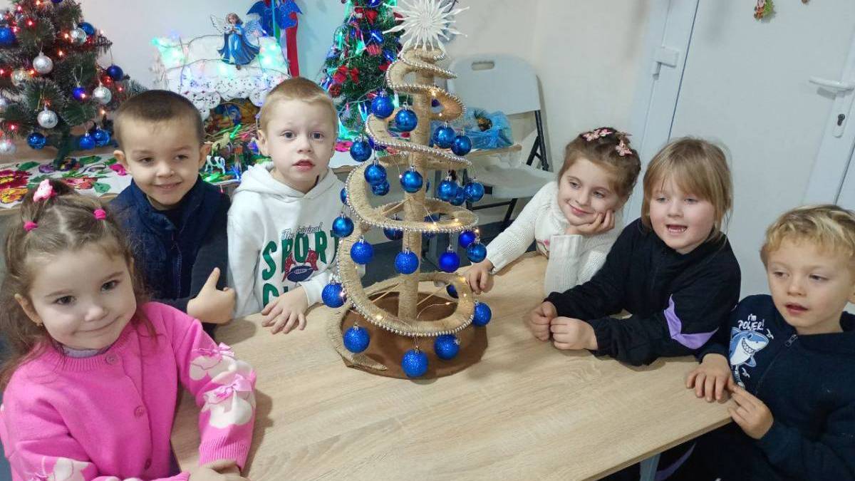 Новорічний креатив від маленьких запоріжців, яких об’єднують «Грані»
