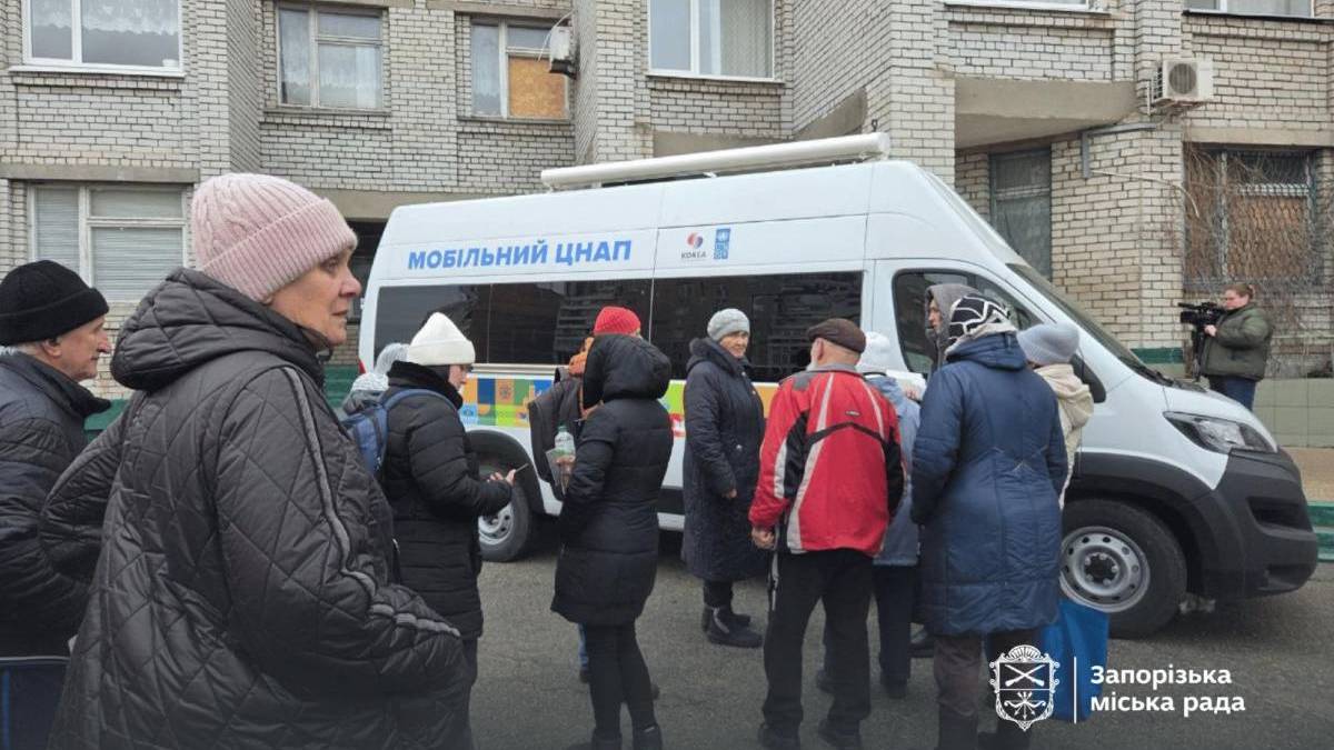У Запоріжжі розпочав роботу «Мобільний ЦНАП»
