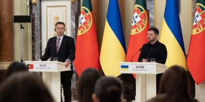 Україна та Португалія підписали угоду про партнерство у виробництві морських дронів – Зеленський