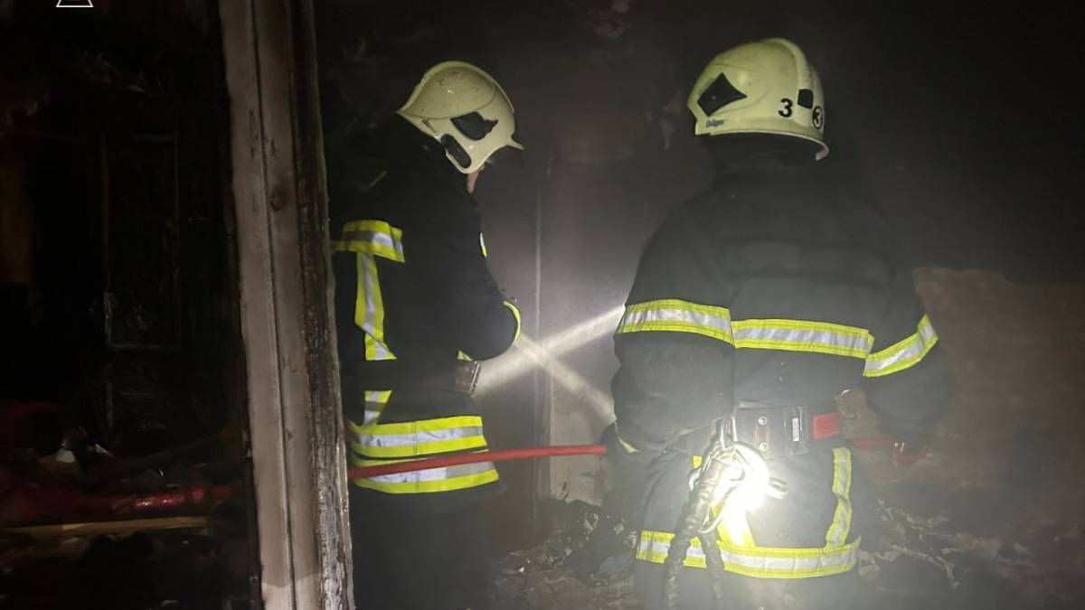 Пенсіонер загинув на пожежі у Запоріжжі