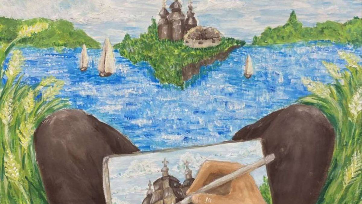 Юні живописці – переможці конкурсу «Я намалюю  Хортицю»