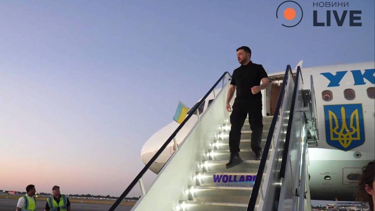 Зеленський прибув до Маямі, де відбудуться перемовини з Трампом