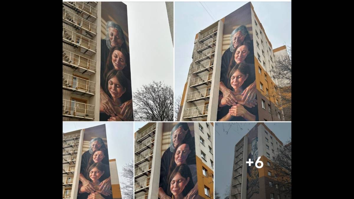 У Запоріжжі з’явився ще один мурал роботи відомих художників (фото, відео)