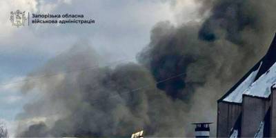 Внаслідок ворожого удару по Запоріжжю сталося кілька пожеж, — ОВА
