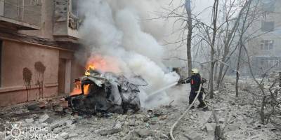 росіяни поцілили по Харкову. Попередньо, двома ракетами