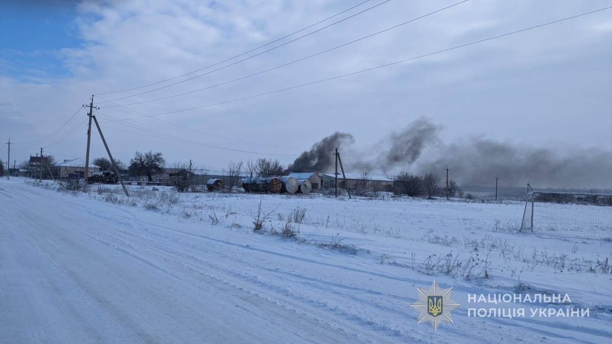 Через російські обстріли на Запоріжжі поранено трьох людей: поліцейські задокументували воєнні злочини рф