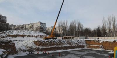 У Хортицькому районі зводять «підземну» школу