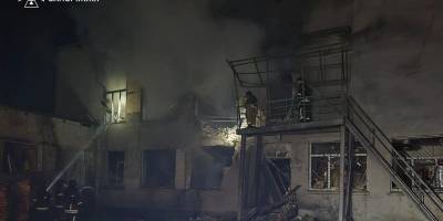 Про ліквідацію пожежі в школі №4 у Вільнянську розповіли в ДСНС