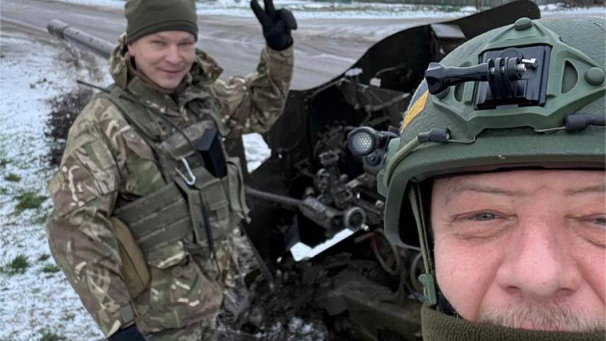 Як на Запоріжжі бійці рятували з передової …гармату