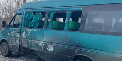 росіяни атакували два маршрутних автобуси у Запорізькому районі