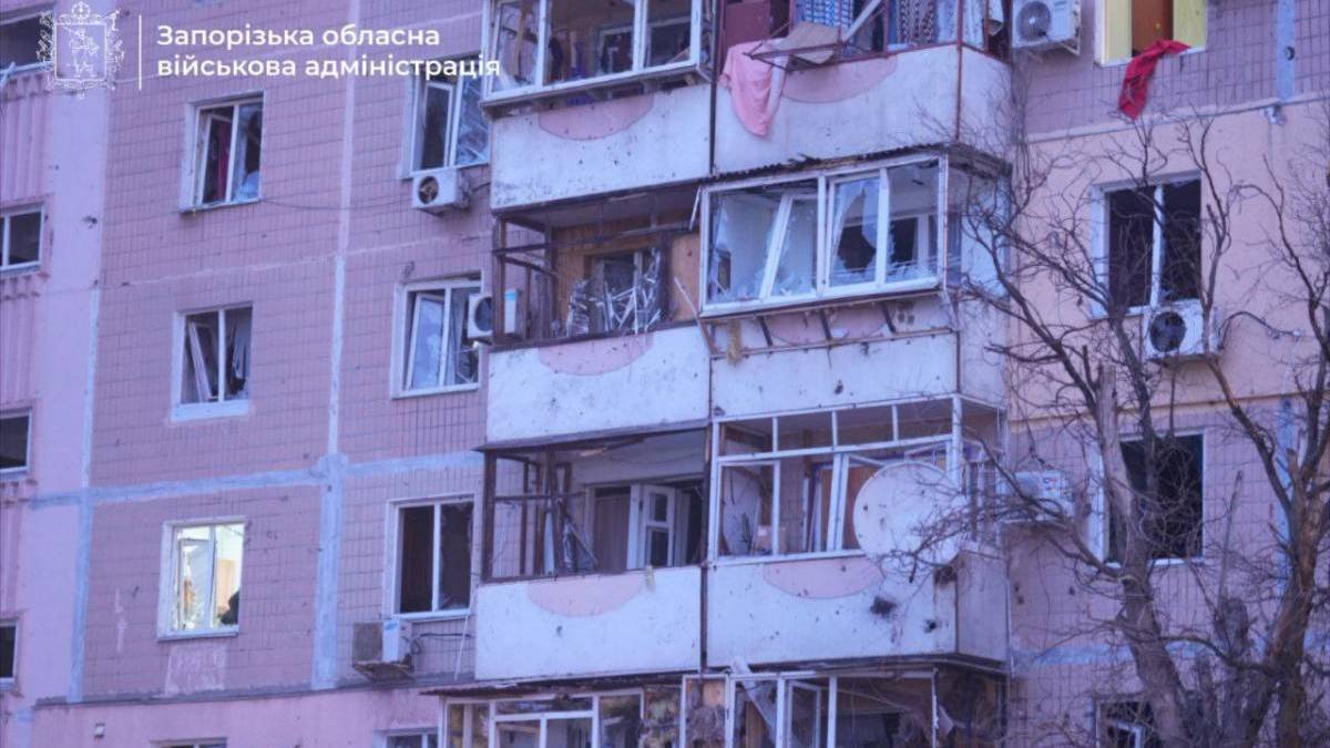 Впродовж доби окупанти завдали 804 удари по населених пунктах Запорізької області