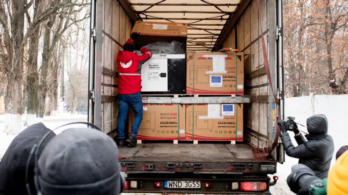 Запоріжжя увійшло до переліку 10 громад, яким ЄС передав 447 генераторів