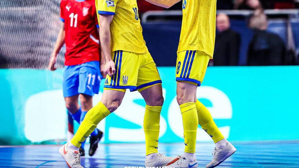 Євро-2026 із футзалу. Збірна України обіграла Чехію і вийшла до чвертьфіналу