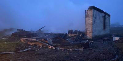 В одному з населених пунктів Запорізького району сталася пожежа