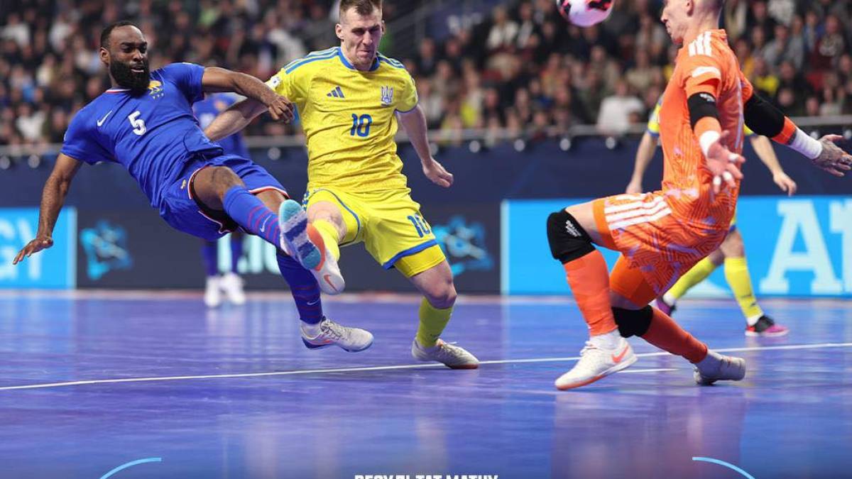 Євро-2026 із футзалу. Збірна України, програвши збірній Франції, залишає турнір
