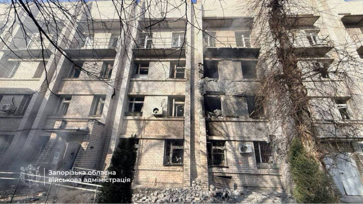У Запоріжжі росіяни завдали удар по пологовому будинку