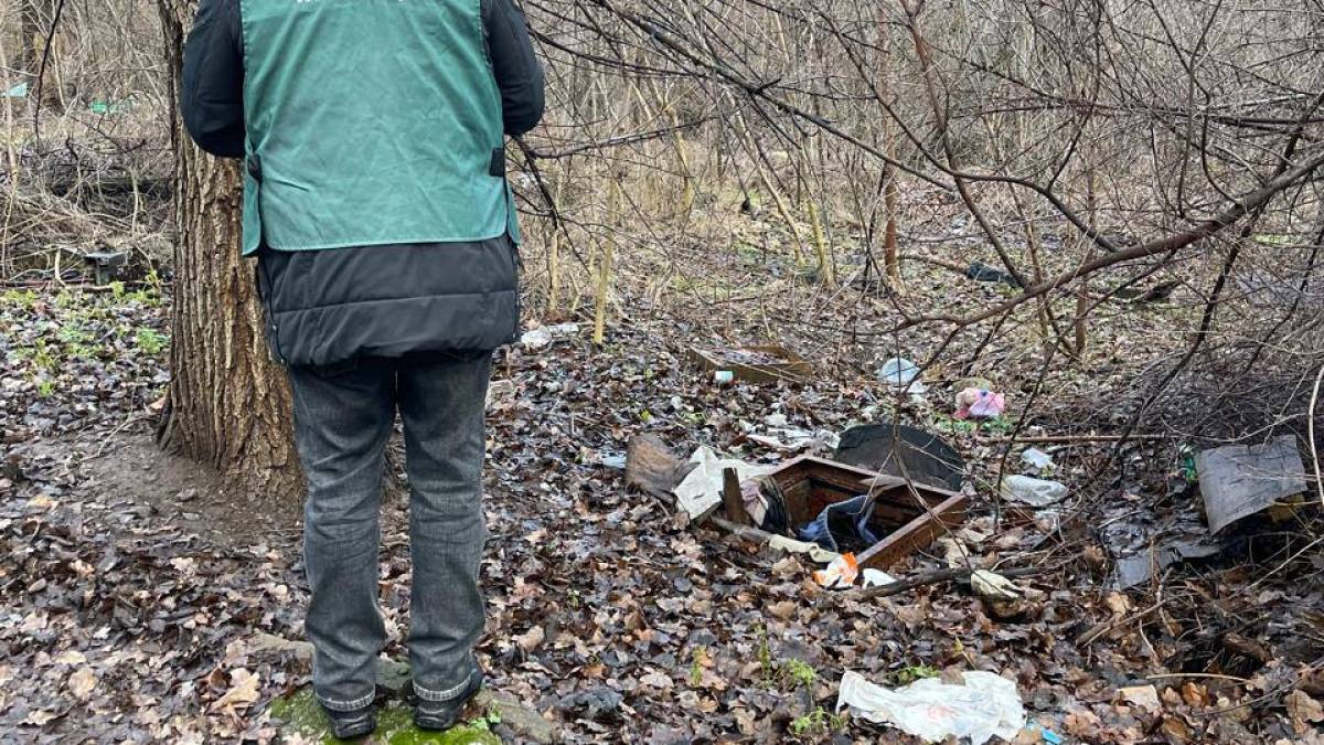 У Вознесенівському районі виявили чергове сміттєзвалище