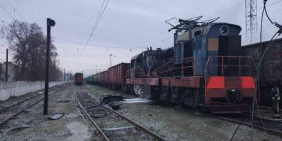 На Запоріжжі росія спрямувала БПЛА на тепловоз, який перебував на станції
