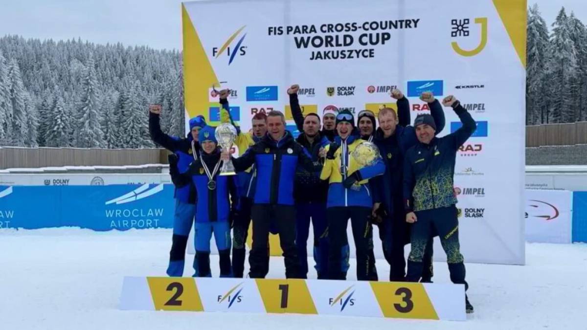 Українські паралімпійці виграли Кубок світу з лижних перегонів та біатлону