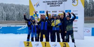 Українські паралімпійці виграли Кубок світу з лижних перегонів та біатлону