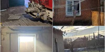 російський БпЛА пошкодив пожежну частину на Запоріжжі