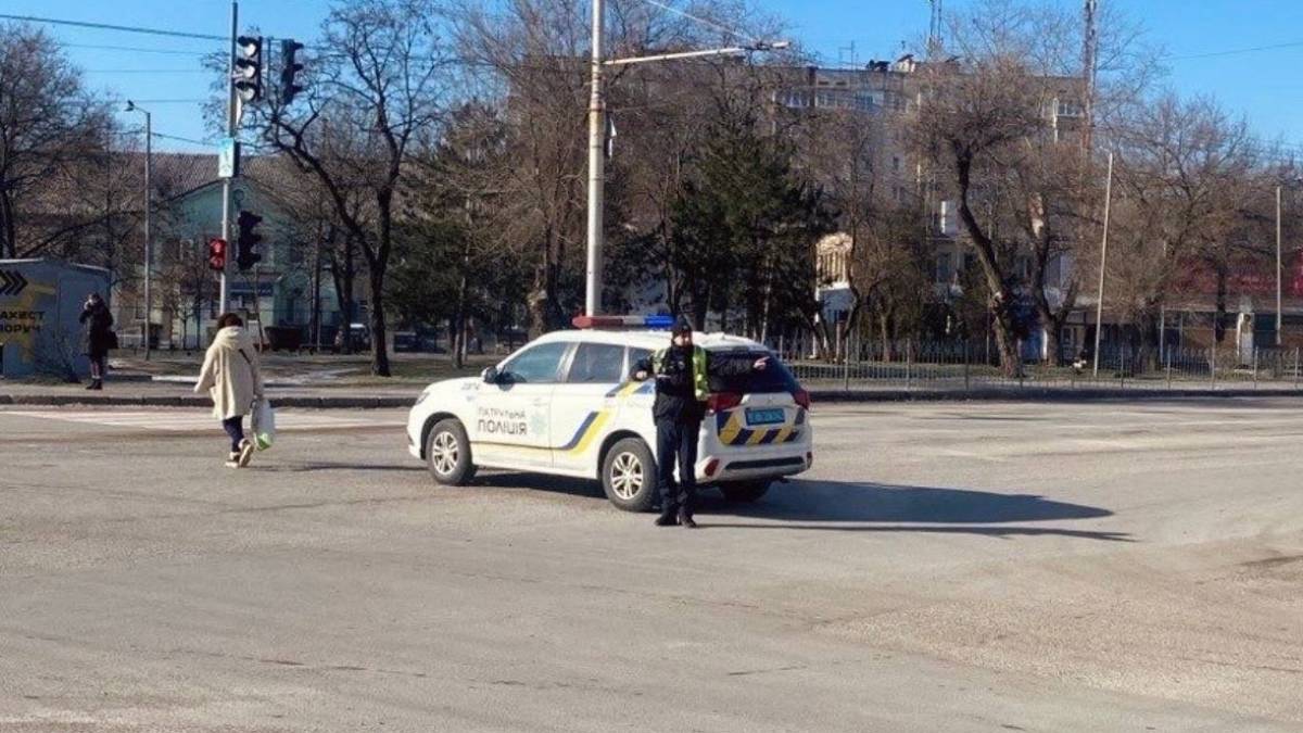 У Запоріжжі перекрили рух транспорту у Космічному районі