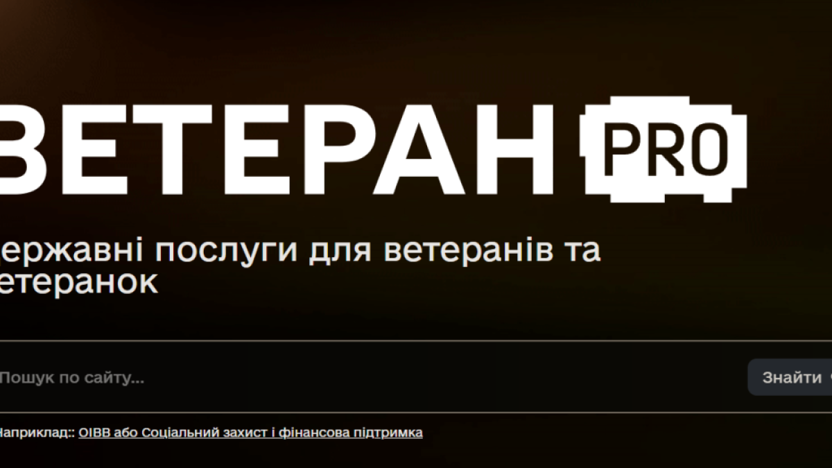 В Україні створено цифровий простір Ветеран PRO. Як це працює?